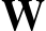 W