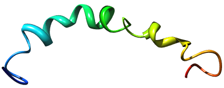 Beta-Amyloid ribbon view