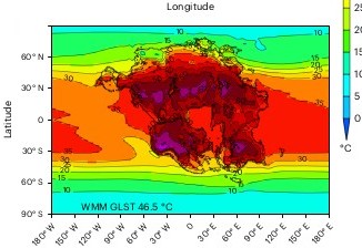 Global warming in Pangea
