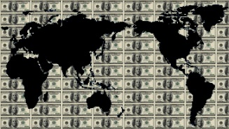 The world awash with dollars
