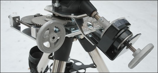 Modified telescope mount