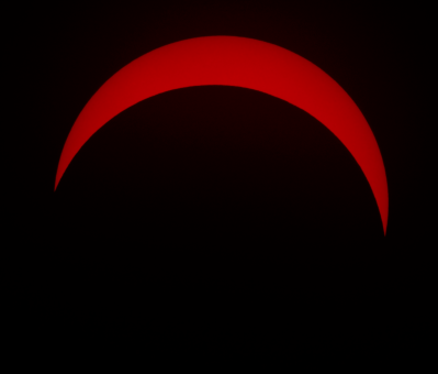 Eclipse in H-alpha