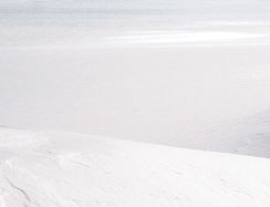 Antarctica snow field