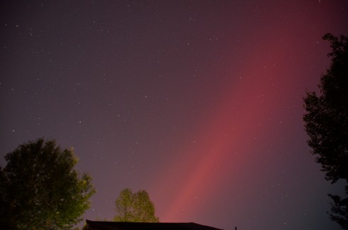 Stable auroral red arc