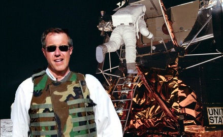 NBC's Brian Williams on the Moon