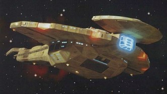 Cardassian warship