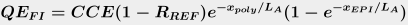 CCD QE formula