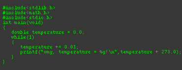 Climate model code