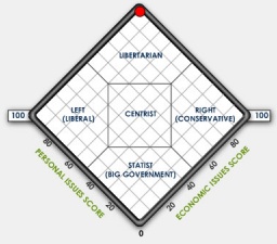 Libertarian score result