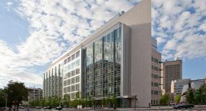 Cancer research building at MIT