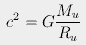 Unzicker's formula