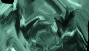 Green swirls